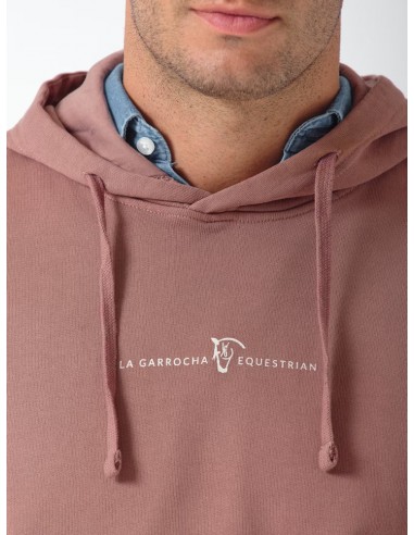 SUDADERA CAPUCHA  GARMENT  DYED /LAVANDA - Imagen 5