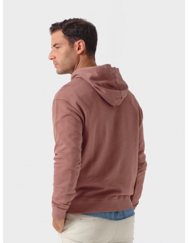 SUDADERA CAPUCHA  GARMENT  DYED /LAVANDA - Imagen 2