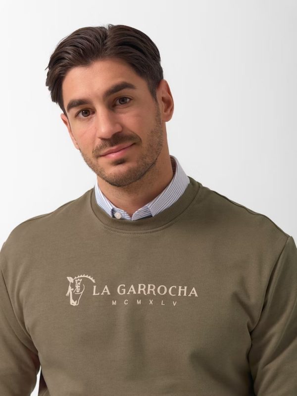 SUDADERA CLASICA /OLIVA - Imagen 2