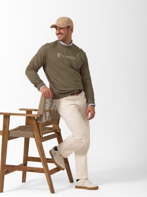 SUDADERA CLASICA /OLIVA - Imagen 4