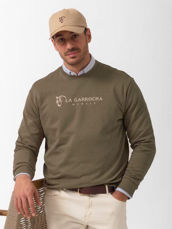 SUDADERA CLASICA /OLIVA - Imagen 5