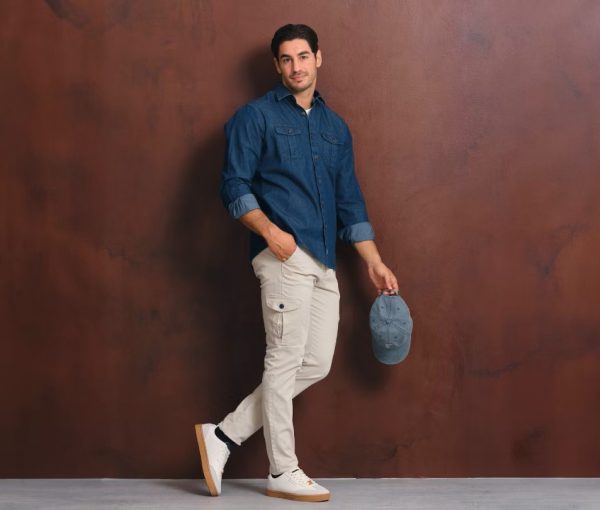 CAMISA DENIM CON BOLSILLO - Imagen 2