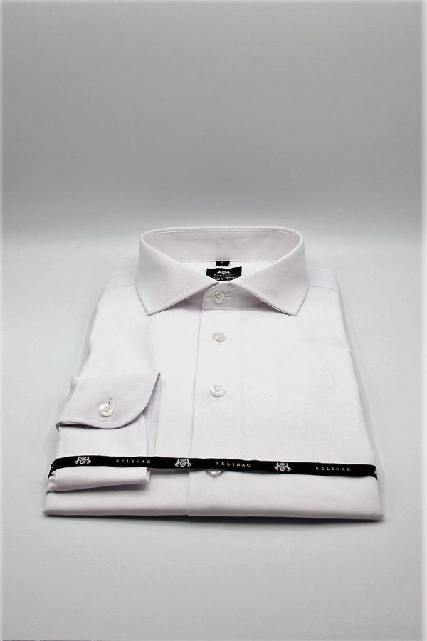 CAMISA SELINAC BLANCA REGULAR FIT - Imagen 2