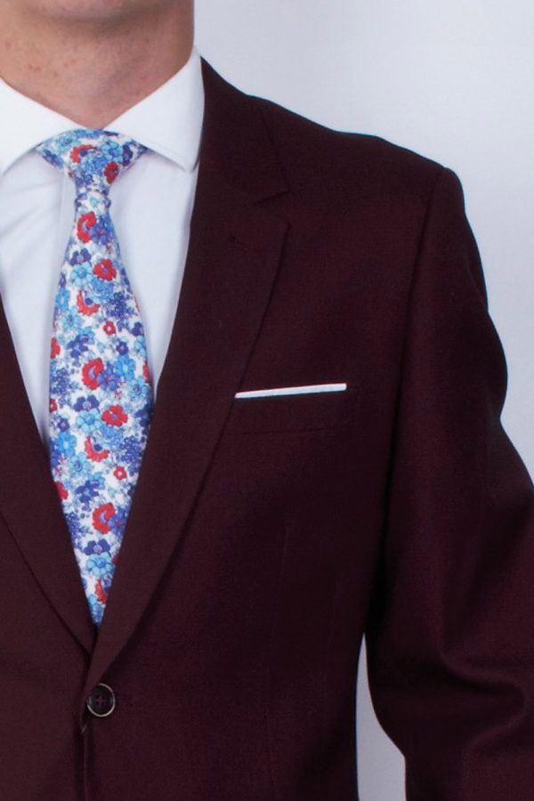 TRAJE NOSTRA ELEGANZA BURDEOS - Imagen 4