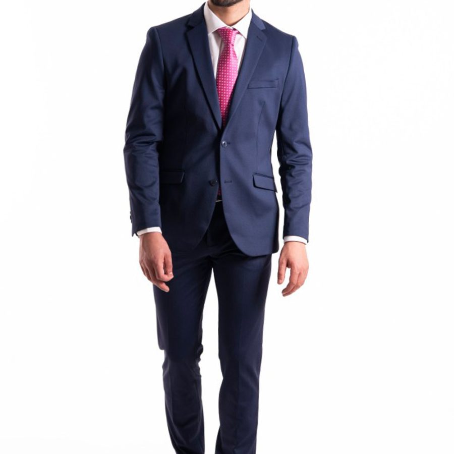 TRAJE CRO  AZUL MARINO DOS PIEZAS