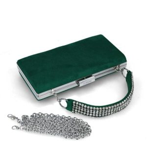 CLUTCH ASCANIO VERDE ANTE