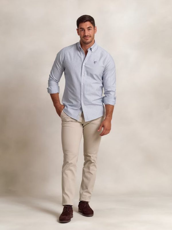 CAMISA OXFORD RAYAS