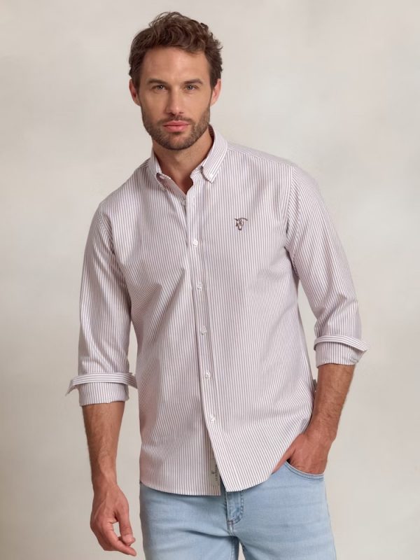 CAMISA OXFORD RAYAS - Imagen 8