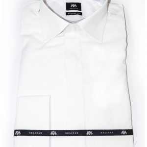 CAMISA SELINAC BLANCA REGULAR FIT GEMELOS