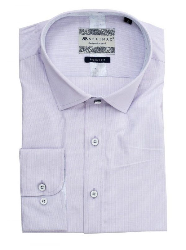 CAMISA VESTIR SELINAC MALVA