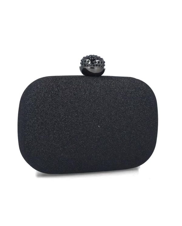 CLUTCH GLITTER NEGRO - Imagen 2