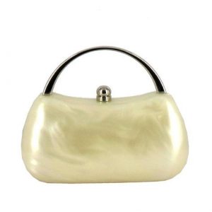CLUTCH NACARADO BLANCO