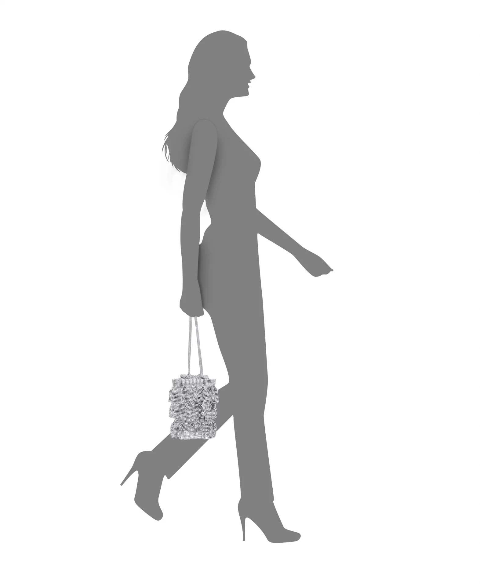 BOLSO FIESTA PLATA - Imagen 5