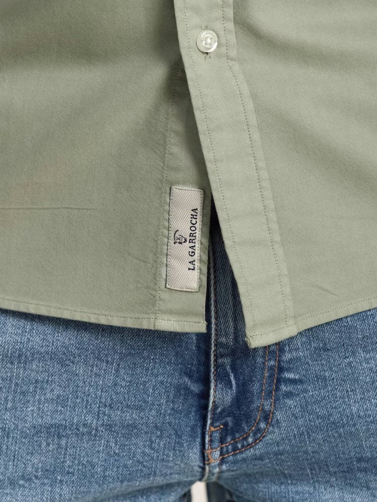 CAMISA GARMENT DYED BASILE - Imagen 5