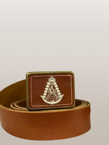 CINTURON CON HEBILLA DE LA VIRGEN DEL ROCIO - Imagen 4