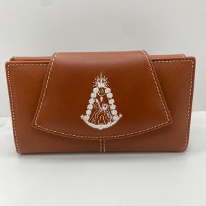 BILLETERA CUERO VIRGEN DEL ROCIO