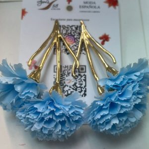 PENDIENTES DE CLAVEL