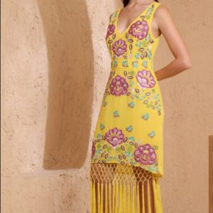 VESTIDO BORDADO MANTON