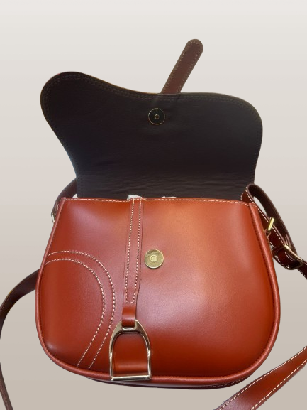 BOLSO MONTURA INGLESA PIEL - Imagen 2