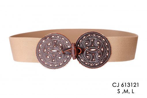 CINTURON / FAJIN ELASTICO PIEL PICADA - Imagen 3