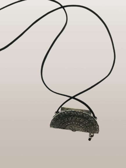 CUELGA ABANICO METAL