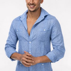 GUAYABERA ESTILO CUBANO