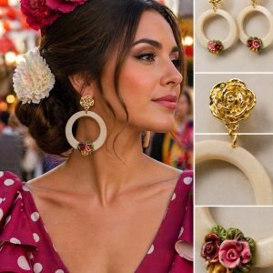 PENDIENTES "AMANECER EN GRANADA "