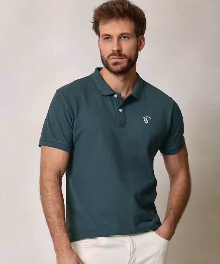 POLO BASICO / AZUL LAGO