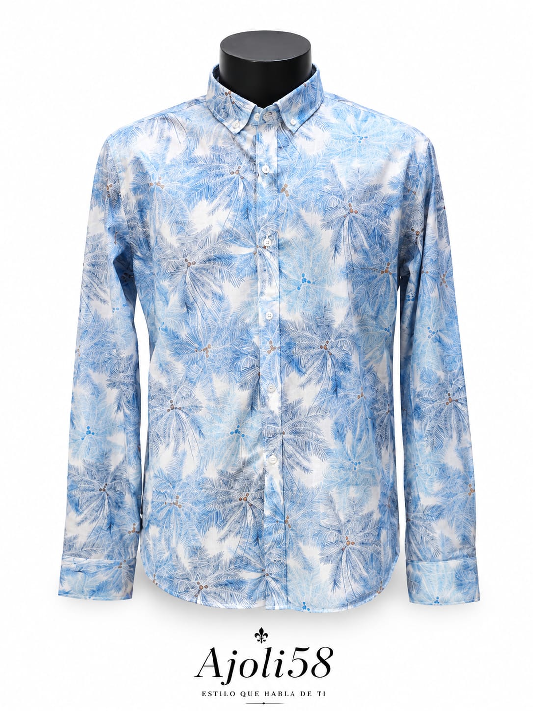 CAMISA TROPICAL Ajolí 58 – Edición Brisa del Caribe