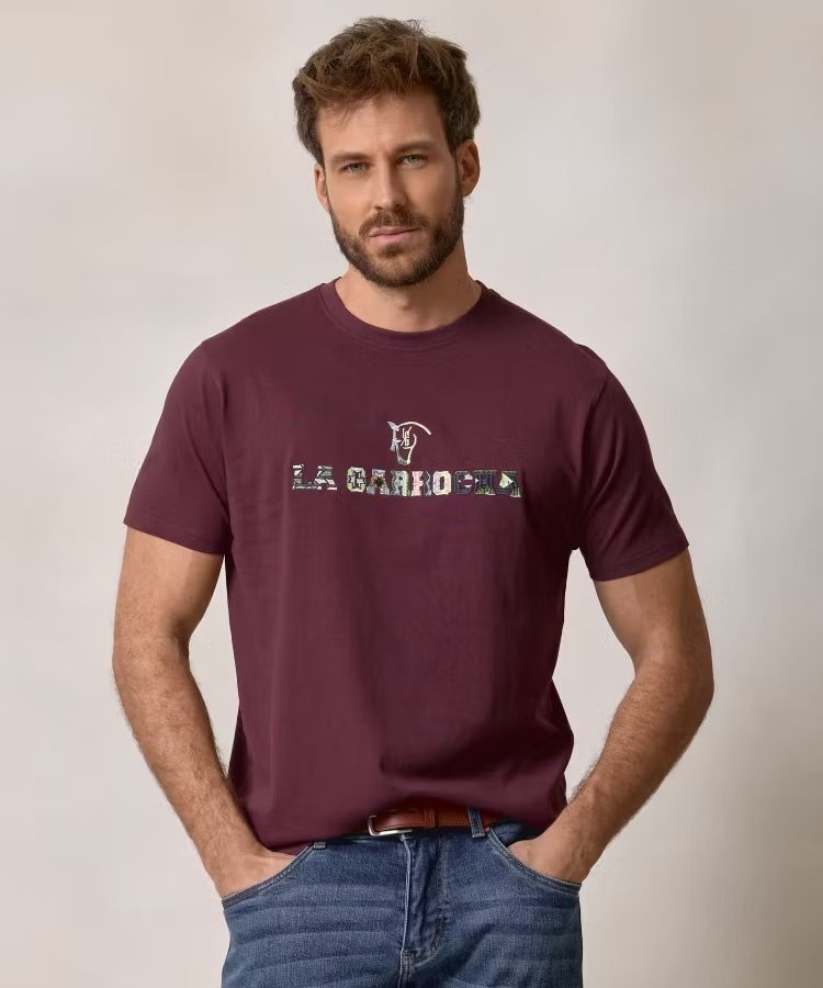 CAMISETA ETNICA APLIQUE