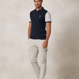 POLO NUMERO ESPALDA / MARINO