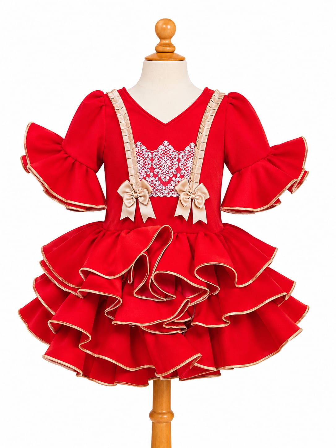 VESTIDO FLAMENCA INFANTIL MD. JIMENA - Imagen 2