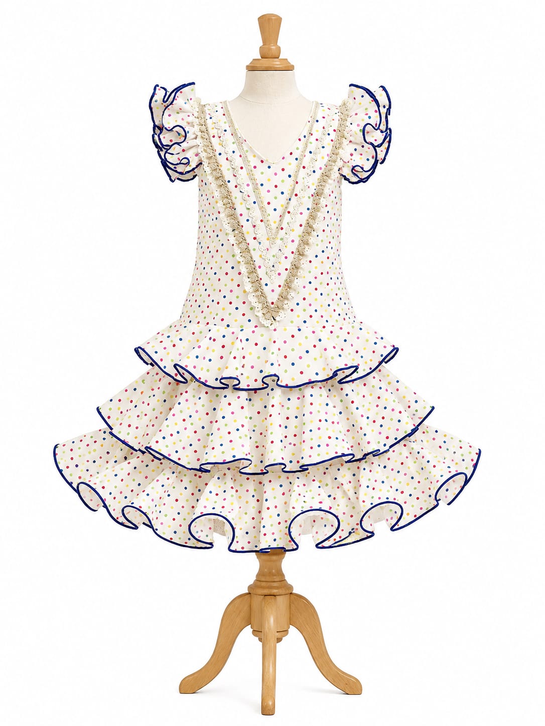 VESTIDO FLAMENCA INFANTIL MD. DULCE
