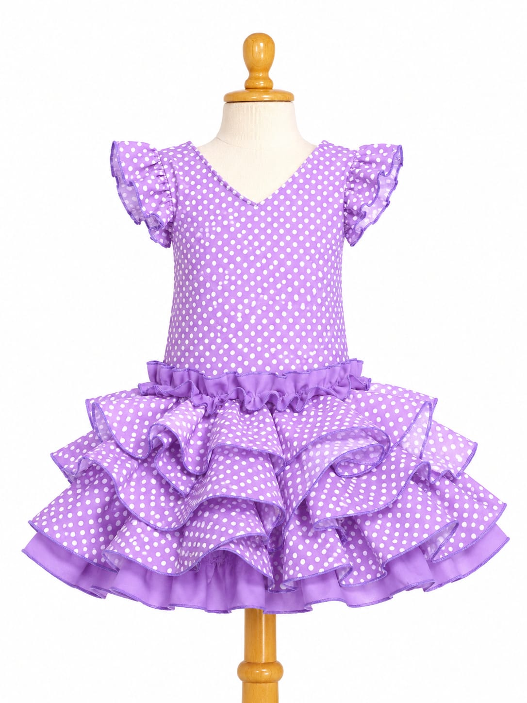 VESTIDO FLAMENCA INFANTIL MD MANUELA - Imagen 2