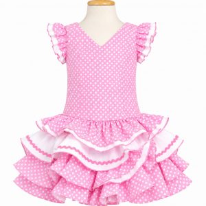 VESTIDO FLAMENCA INFANTIL MD. ROCIO