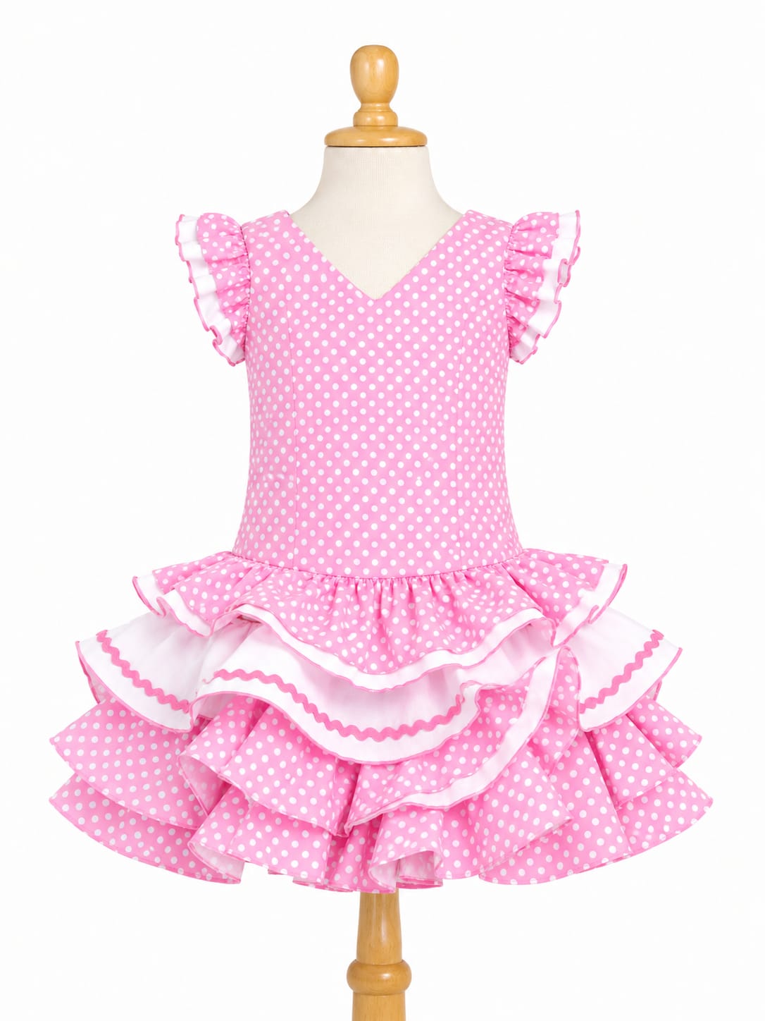 VESTIDO FLAMENCA INFANTIL MD. ROCIO