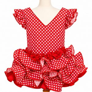 VESTIDO FLAMENCA INFANTIL MD . ROCIO