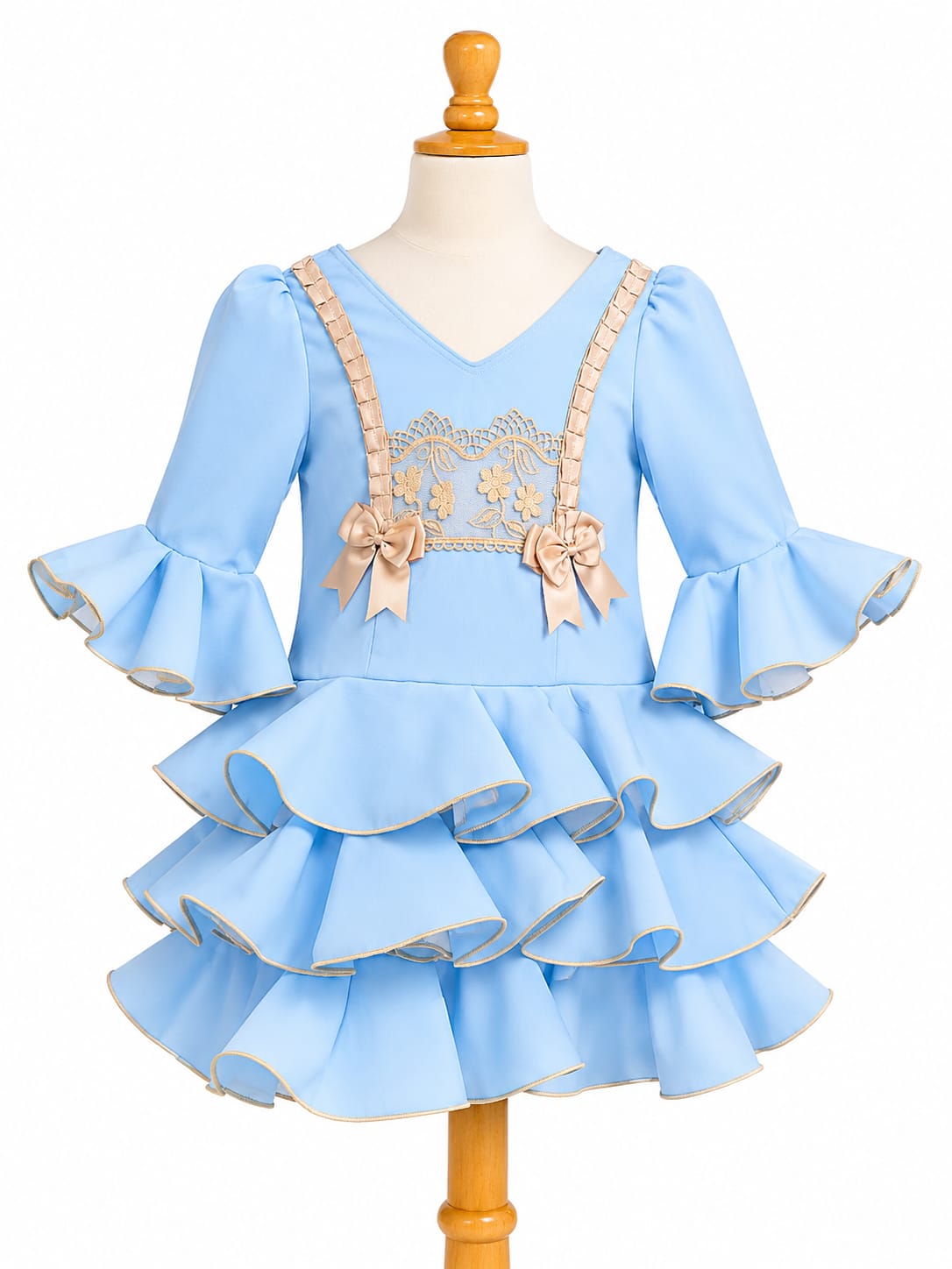 VESTIDO FLAMENCA INFANTIL MD. JIMENA