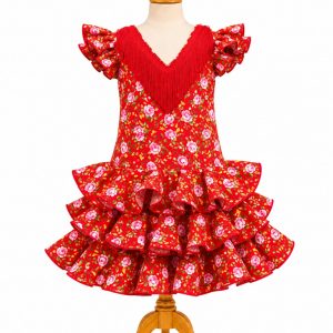 VESTIDO FLAMENCA INFANTIL MD . SEVILLANO