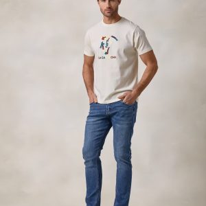 CAMISETA CABALLO BORDADO