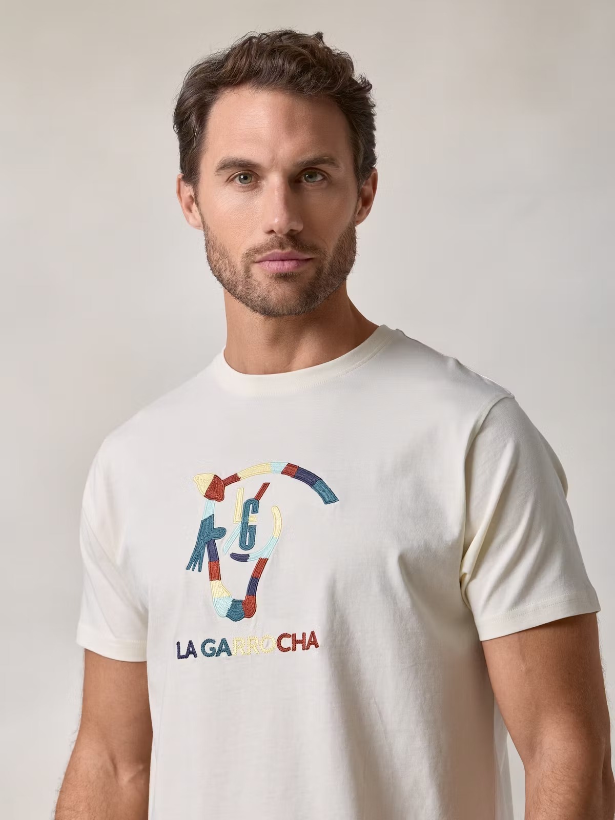 CAMISETA CABALLO BORDADO - Imagen 6