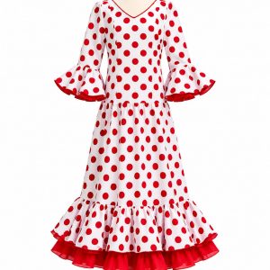 VESTIDO DE FLAMENCA INFANTIL MD. ANGELES