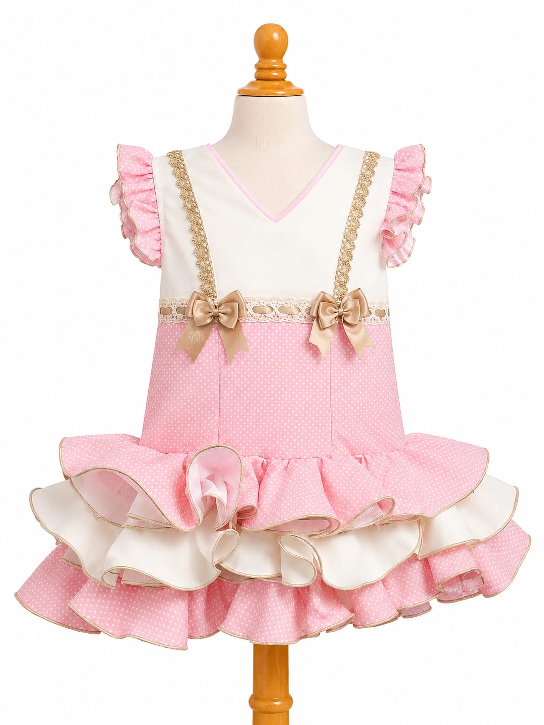 VESTIDO FLAMENCA INFANTIL MD. HELENA
