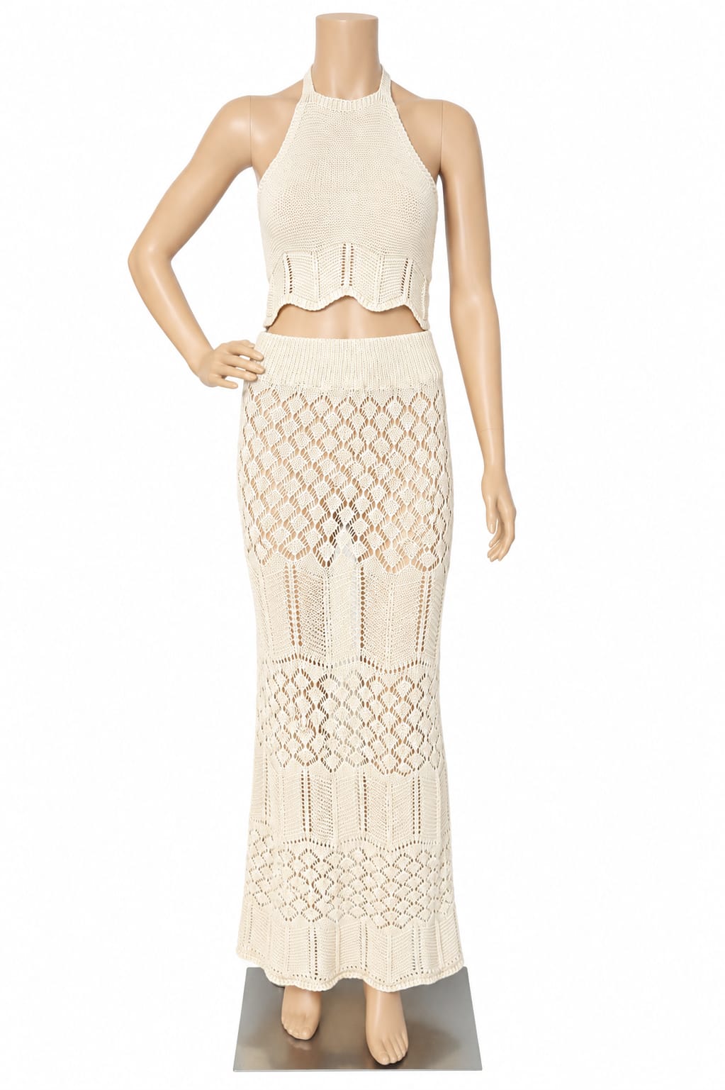 CONJUNTO CROCHET HALTER