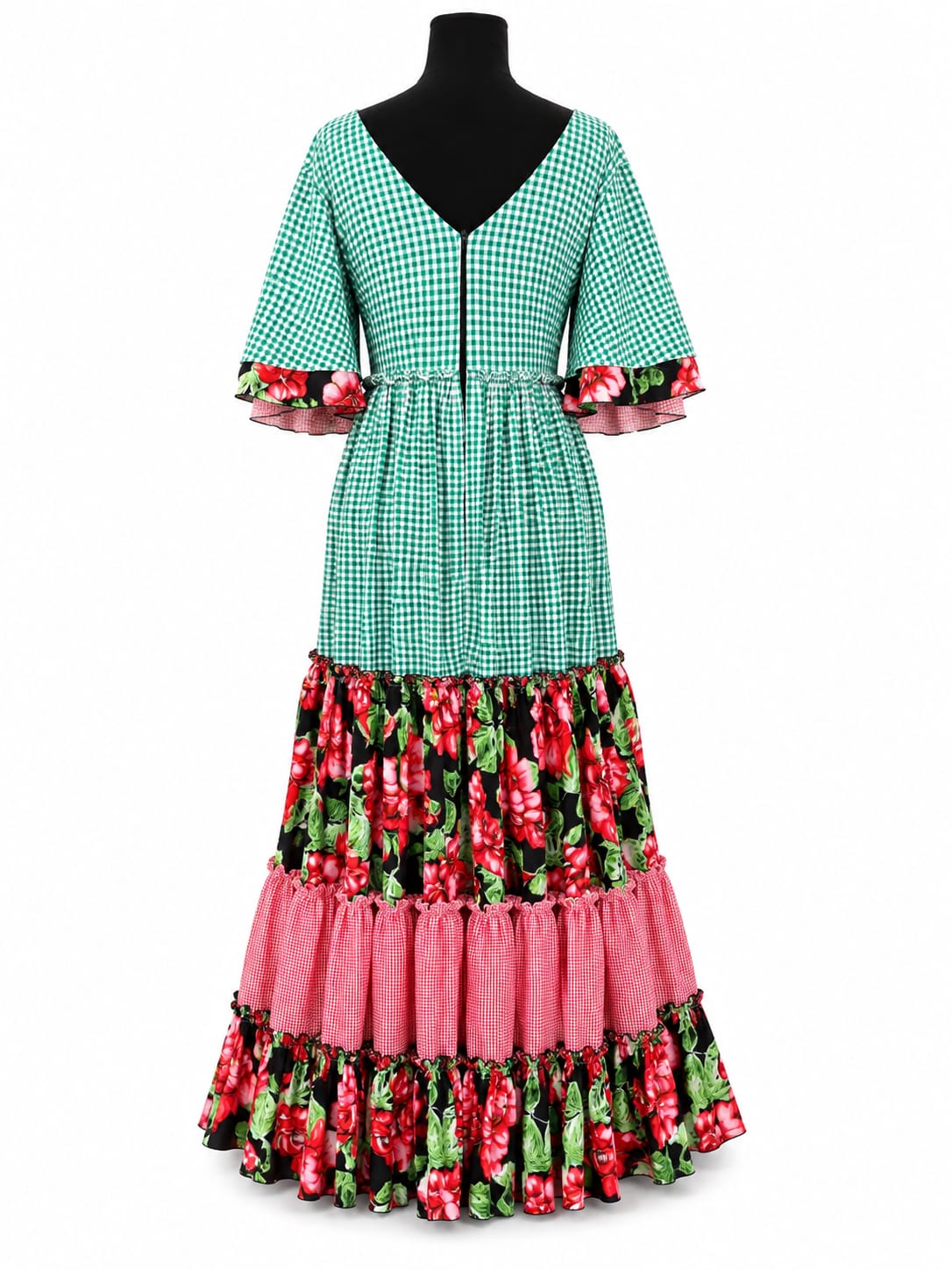 VESTIDO FLAMENCA CANASTERO CAMINO GRANADA - Imagen 2