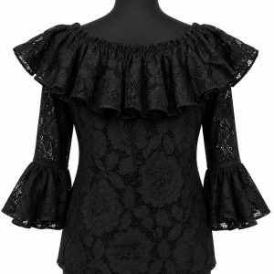 CAMISA FLAMENCA ENCAJE MEXICANA