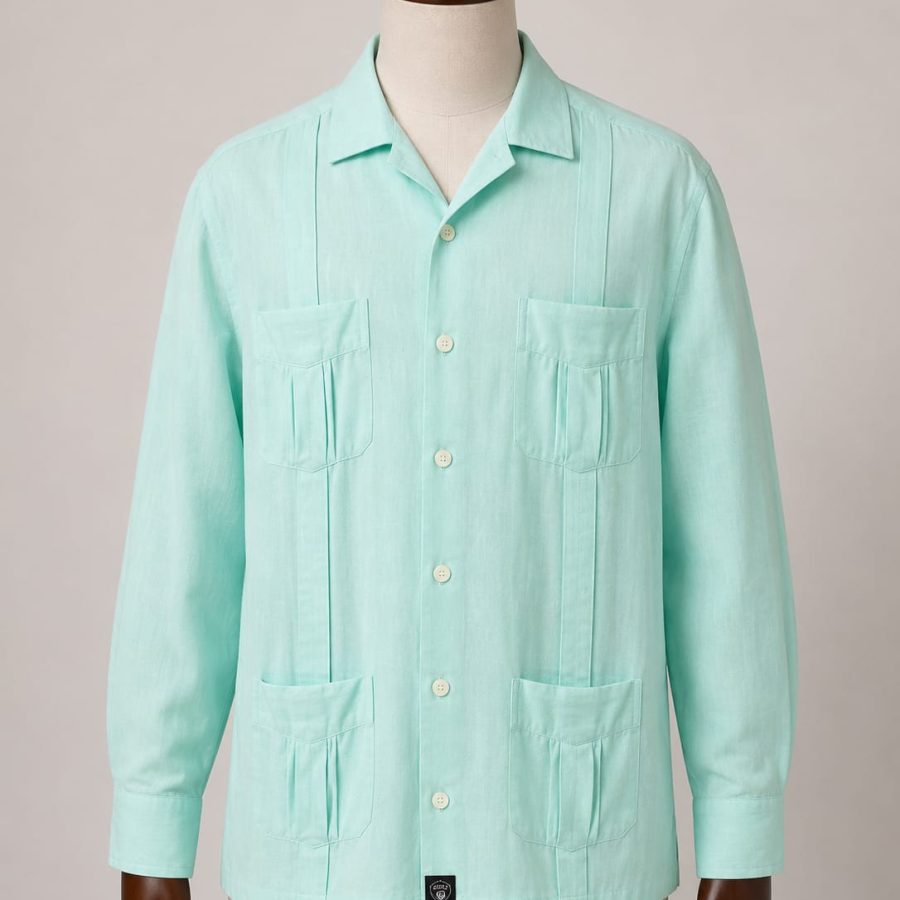 CAMISA GUAYABERA ESTILO CUBANA