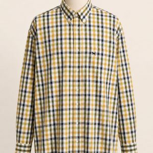 CAMISA BEAGLE CUADROS (TALLA GRANDE )