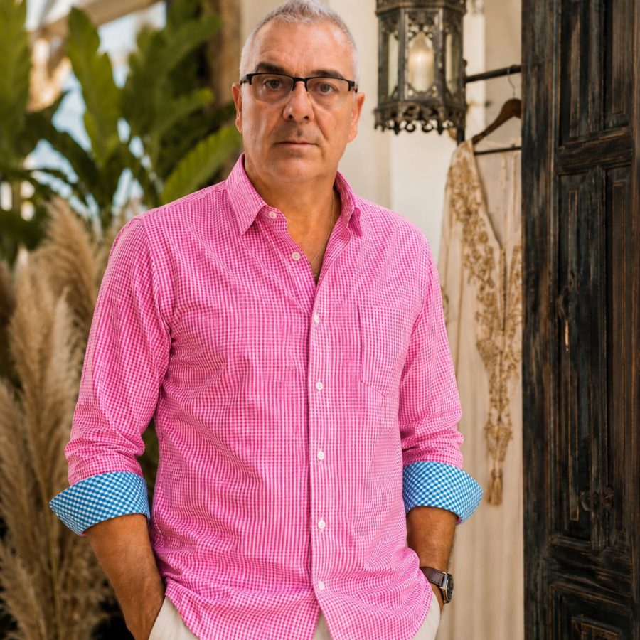 CAMISA CUADRO VICHY  CUELLO Y PUÑOS A CONTRATE