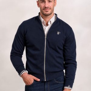 CARDIGAN EQUESTRIAN MARINO